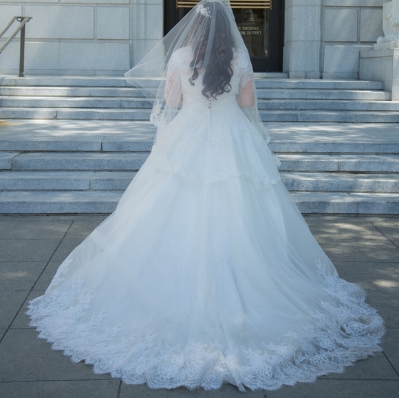 Ivory Wedding dress - Picture 8 of 12
